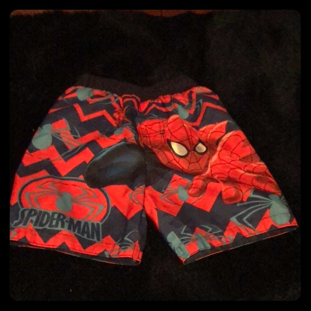 Toddler boys Spider-Man swim shorts